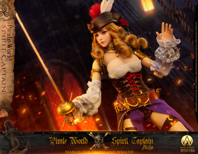 WAR STORY】WS018A 1/6 Pirate World Spirit Captain Elsa 女海賊