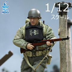 【DID】XA80011 1/12 PALM HERO WW2 US 2nd Ranger Battalion Series 3 - Private  Caparzo アメリカ陸軍 第2レンジャー大隊 カパーゾ二等兵 1/12スケールアクションフィギュア