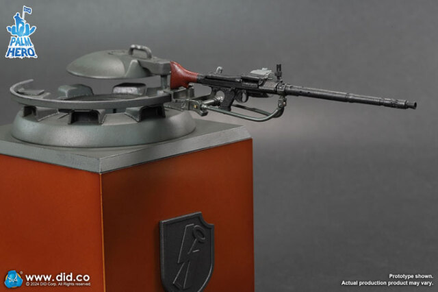 DID】XD80025G/Y 1/12 Palm Hero Series Tiger2 Tank Diorama WW2