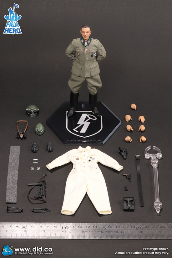DID】XD80041 1/12 WW2 German SS Commander - Kurt Meyer WW2ドイツ軍