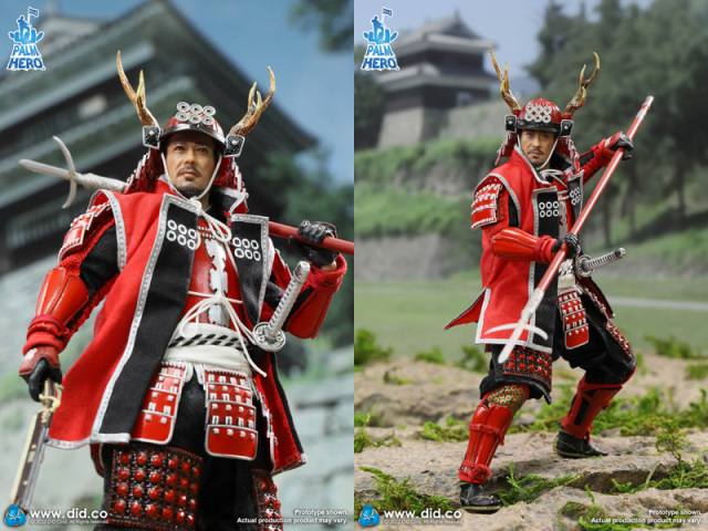 DID】XJ80015 1/12 Palm Hero Japan Samurai Series-Sanada Yukimura  