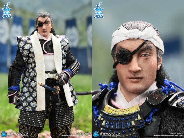 DID】XJ80030 1/12 Palm Hero Japan Samurai Series-Date Masamune