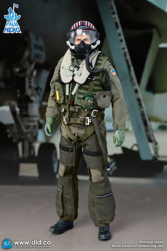 DID】XM80031 1/12 The US Navy Fighter Weapons School Instructor F