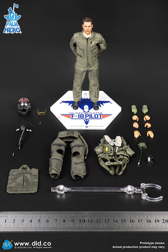 DID】XM80031 1/12 The US Navy Fighter Weapons School Instructor F