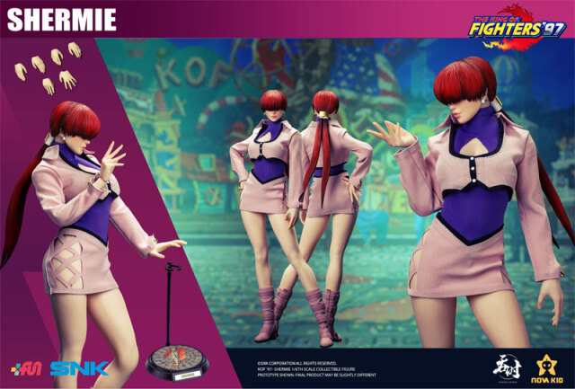 シェルミー 別表情付き Tunshi Studio】TS-XZZ-007 1/6 KOF97 THE KING OF FIGHTERS '97