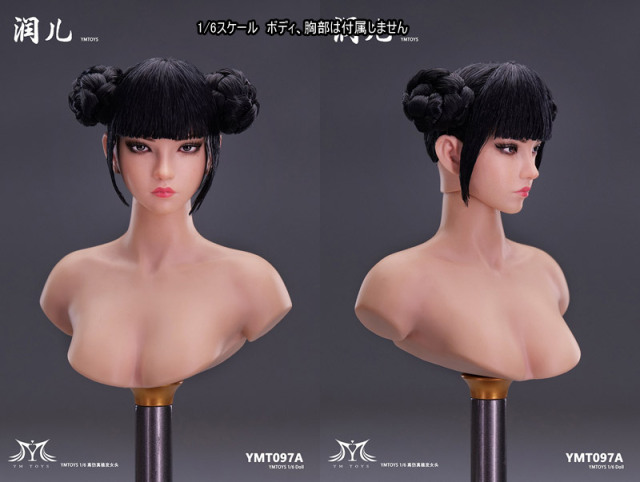 YMtoys】YMT097 A/B/C/D 1/6 Beauty Headsculpt 1/6スケール