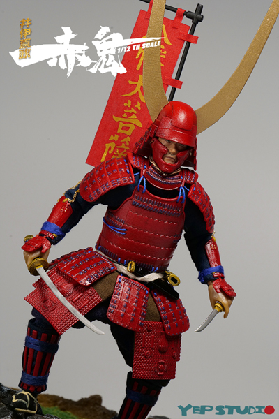 Yep Studio】NO.0005 1/12 Red Ghost-Ii Naomasa 赤夜叉 井伊直政 戦国時代