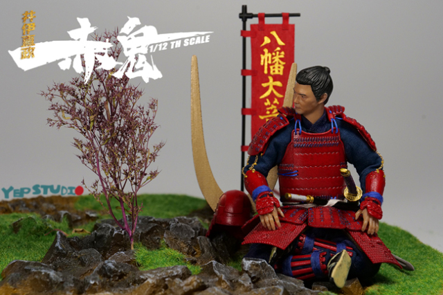 Yep Studio】NO.0005 1/12 Red Ghost-Ii Naomasa 赤夜叉 井伊