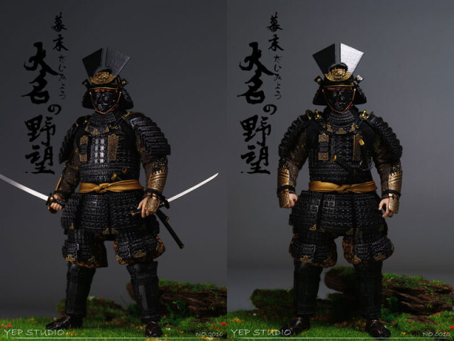 Yep Studio】NO.0010 1/12 幕末大名の野望 戦国時代 将軍 武士 侍 1/