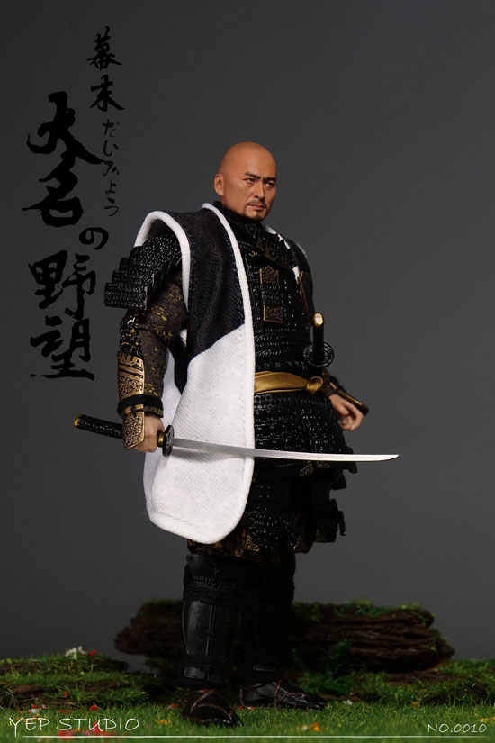 Yep Studio】NO.0010 1/12 幕末大名の野望 戦国時代 将軍 武士 侍 1/