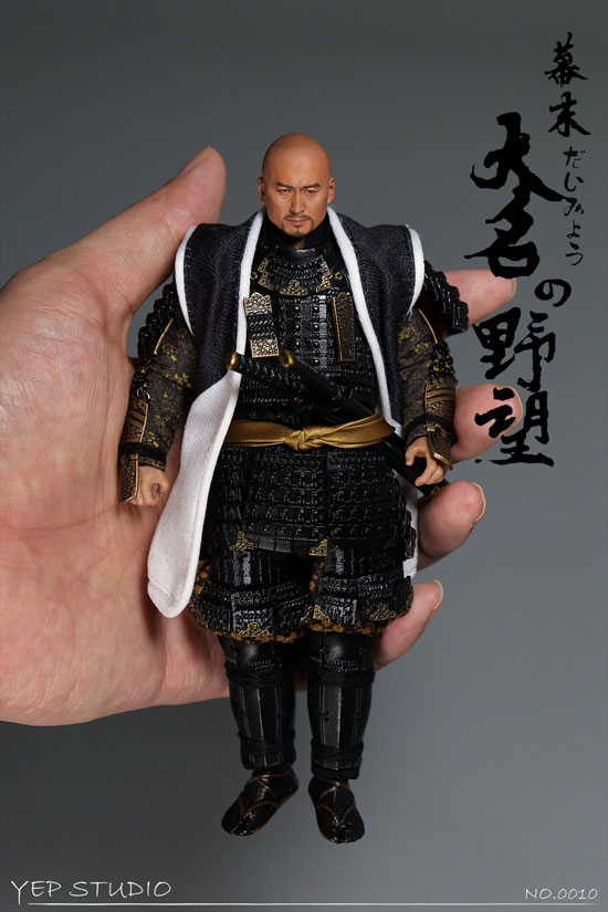 Yep Studio】NO.0010 1/12 幕末大名の野望 戦国時代 将軍 武士 侍 1/
