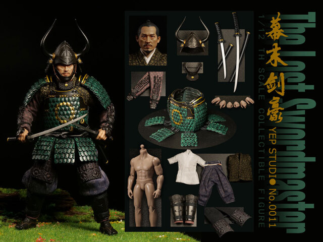 Yep Studio】NO.0011 1/12 The Last Swordmaster 幕末剣豪 戦国時代