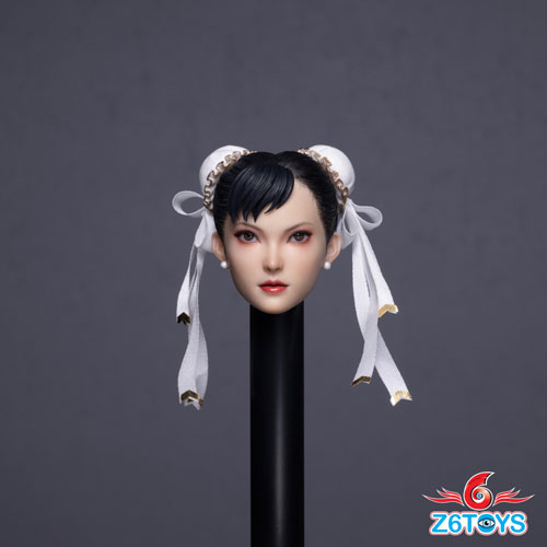 Z6TOYS】 ZC020 1/6 Movable Eye Beauty Headsculpt アジア系格闘家
