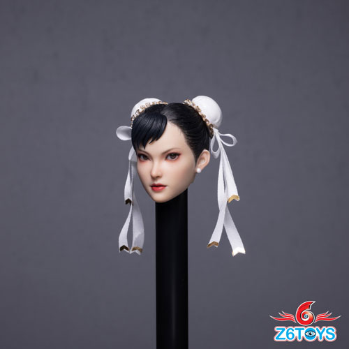 Z6TOYS】 ZC020 1/6 Movable Eye Beauty Headsculpt アジア系格闘家