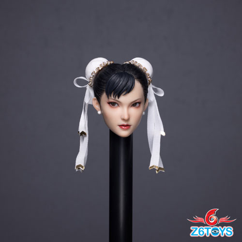 Z6TOYS】 ZC020 1/6 Movable Eye Beauty Headsculpt アジア系格闘家