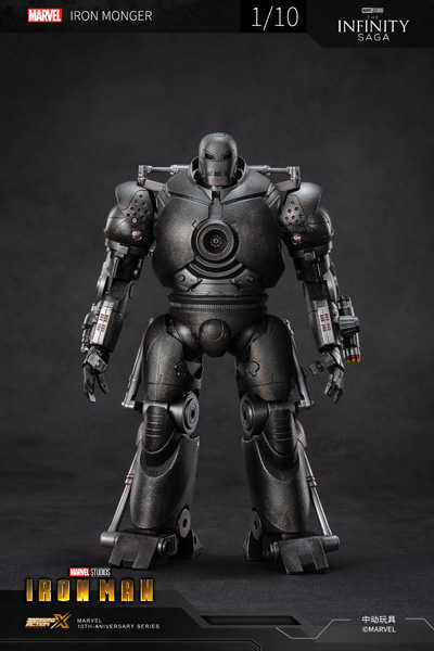 hottoys 『アイアンマン』１／６スケールフィギュア　アイアンモンガー ムービー・マスターピース】『アイアンマン』1／6スケールフィギュア