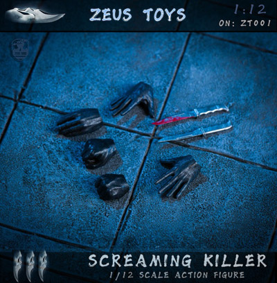 ZEUS TOYS】ZT001 1/12 Screaming Killer スクリーミング・キラー 1/12