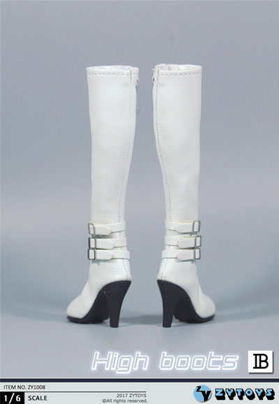 ZYTOYS】ZY1008 ABC ロングブーツ 1/6スケール 女性用シューズ