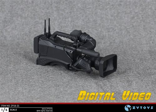 ZYTOYS】ZY16-20 1/6 Digital SLR Camera Kit 1/6スケール