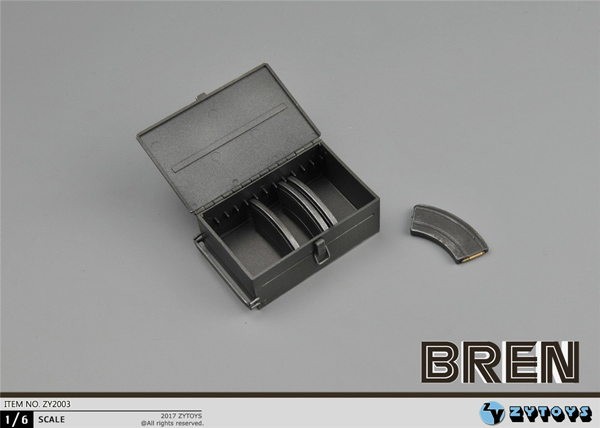 ZYTOYS】ZY2003 BREN 1/6スケール ブレン軽機関銃 ブレンガン
