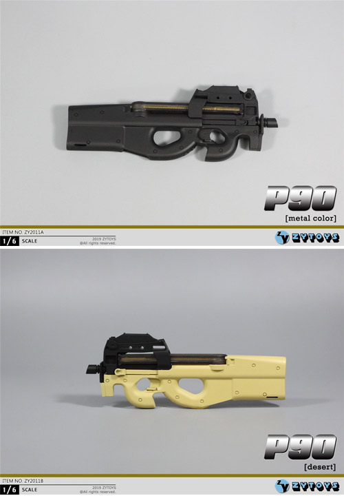 ZYTOYS】ZY2011AB P90 1/6スケール P90 PDW 短機関銃