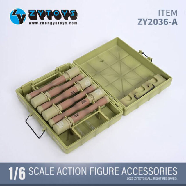ZYTOYS】ZY2036 A/B 1/6 Stielhandgranate24 M24型柄付手榴弾 WW2