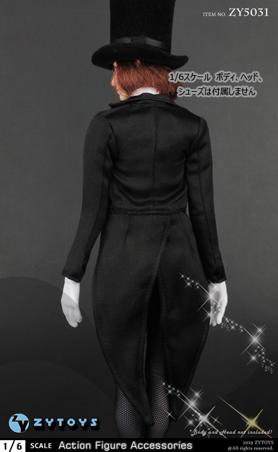 ZYTOYS】ZY5031 Swallowtail Girl 女性燕尾服 マジシャンガール
