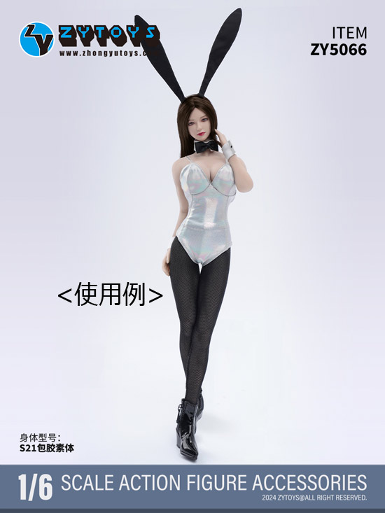 ZYTOYS】ZY5066 Bunny Girl Clothing Set バニーガール 女性ドール用服