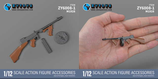 ZYTOYS】ZY6008 M1928 MK43 MK13 M200 M82A1 ライフル銃 軽機関銃 対物