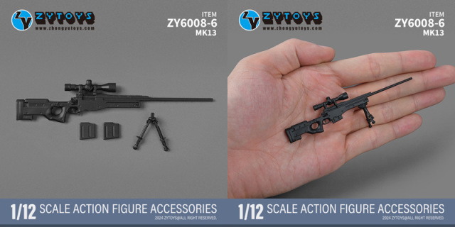 ZYTOYS】ZY6008 M1928 MK43 MK13 M200 M82A1 ライフル銃 軽機関