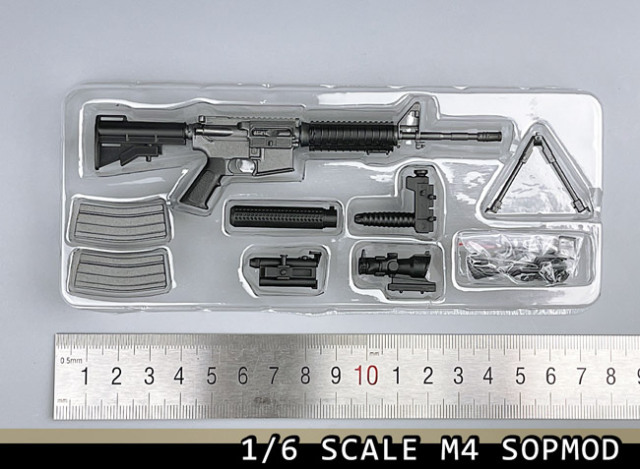 NoBrand)】M4 SOPMOD/M4+M203 アメリカ軍 主力ライフル銃 1/6スケール