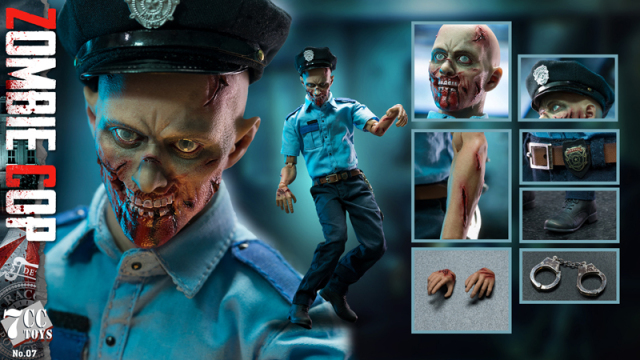 7CC TOYS】NO.07 7P007 1/6 ZOMBIE COP ゾンビ・コップ 1/6スケール