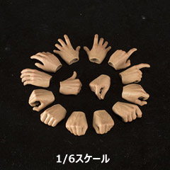 NoBrand)】HAND-SET 1/6 Hand Accessories 2.0 1/6スケール男性