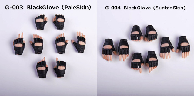 NoBrand)】Glucone-001 changeable Glove Hand 1/6スケール 女性