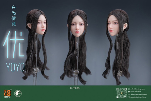 Cocoa ここあ♥ジャンク扱いパーツ取りに…ビスクドールヘッド3Set お客様専用！ヘッドドレス 球体関節人形 ウィッグ ウイッグ ドール