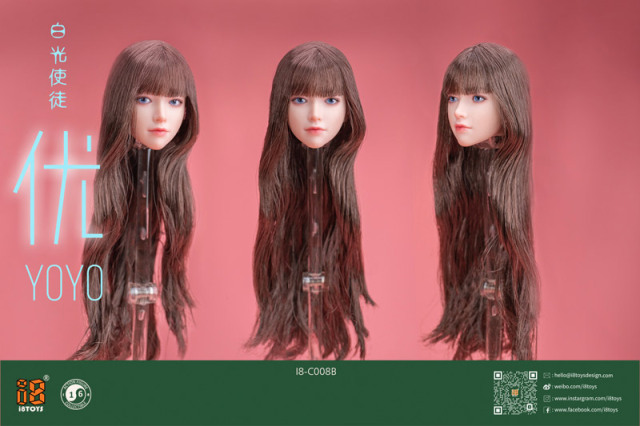 i8TOYS】I8-C008ABC 1/6 白光使途 YOYO ナース 看護師 ドレス&ドール