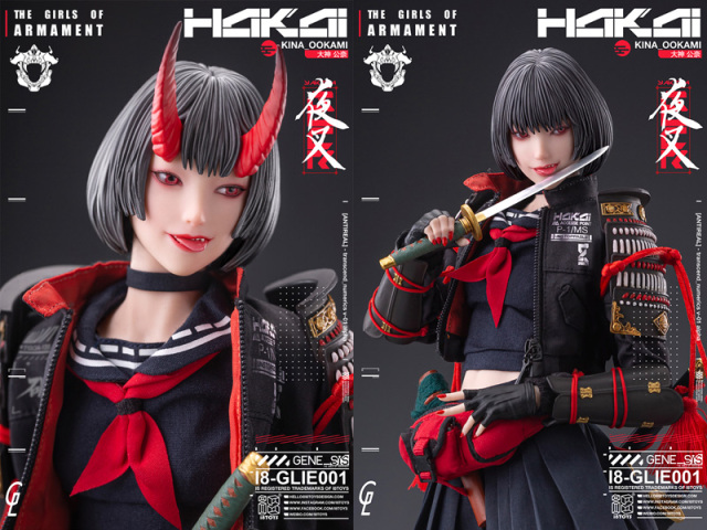 i8TOYS】i8toys x Gharliera 1/6 The Girls of Armament Kina OOKAMI 