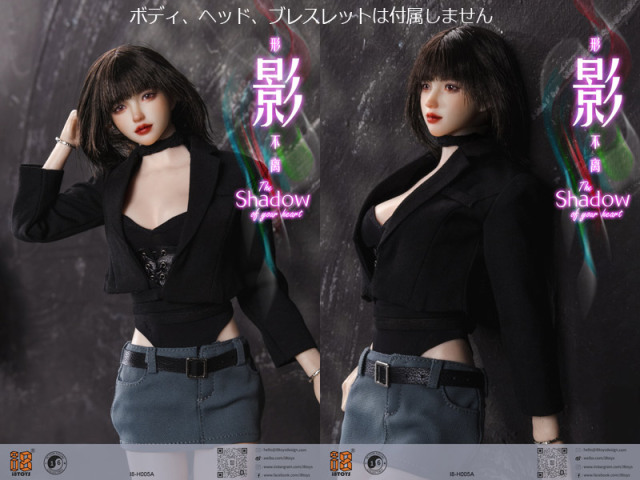 i8TOYS】i8-H006C-A/E 1/6 Shadow Clothing 1/6スケール 女性