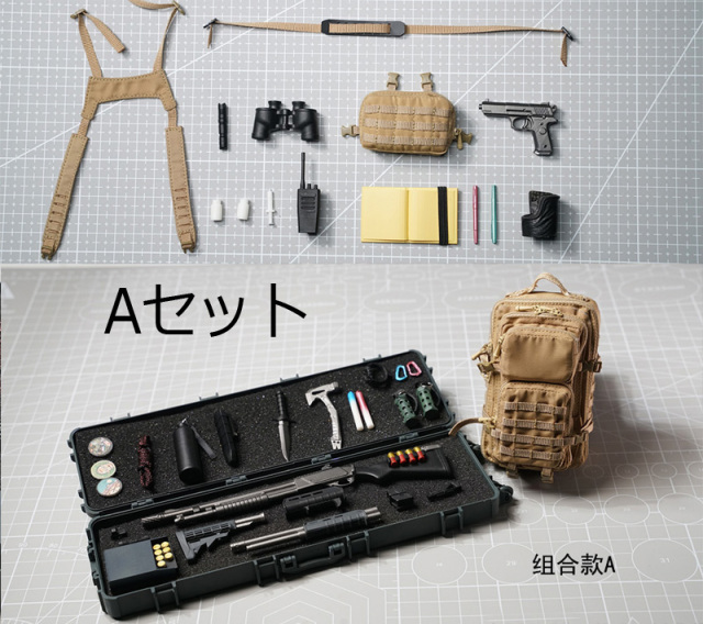 i-bag】i-b04+i-b05 1/6 Mil-Tec Military Patrol Molle Assault Pack