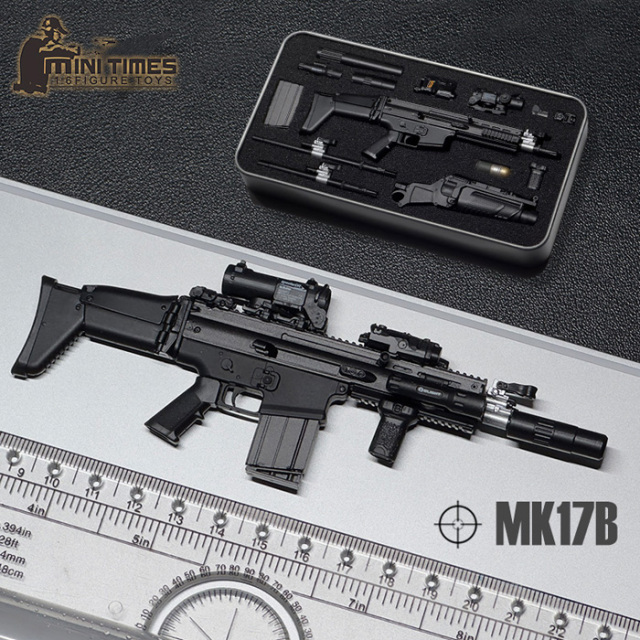 MiniTimesToys】MT-MK16A/B / MT-MK17A/B ライフル銃 1/6