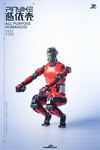 pollifan nackt 008  PEWPEWGUN】PEW01 1/6 Robotic Nude Body 憑依売 PINYIKE TEST TYPE (赤) 1/6スケール