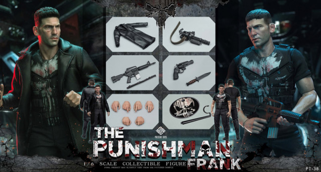 PRESENT TOYS】PT-sp38 1/6 Punishman Frank フランク 1/6スケール男性