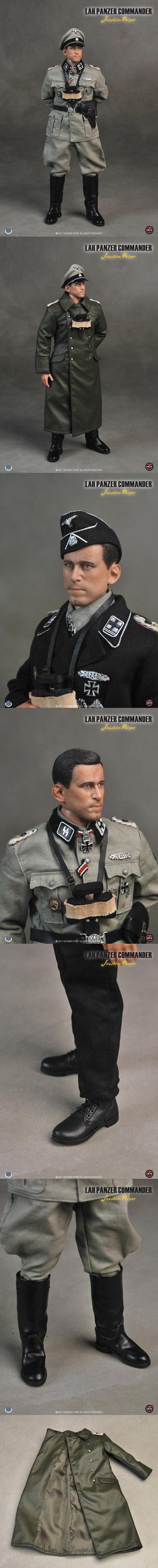 LAH Panzer Commander フィギュア Soldier Story 1/6 WW.II : LAH PANZER COMMANDER Joachim Peiper