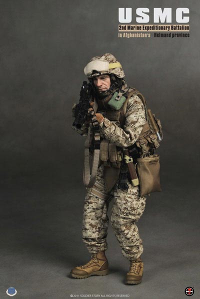 Soldier Story 1/6 米海兵隊 第2海兵遠征旅団　アフガニスタン Soldier Story】1/6 Modern: USMC 2nd MEB in Afghanistan's