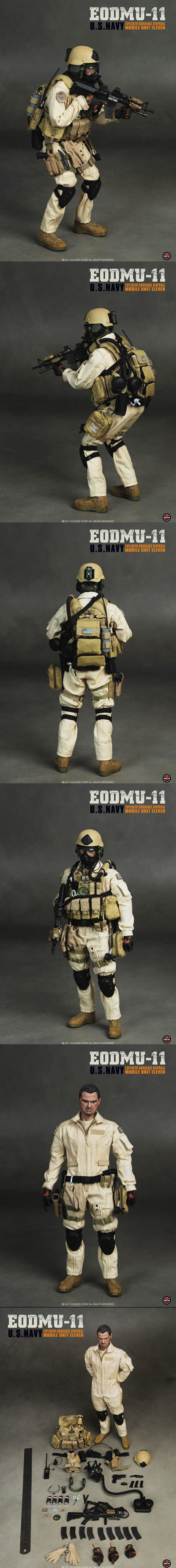 Soldier Story】1/6 Modern: U.S.NAVY EXPLOSIVE ORDNANCE DISPOSAL