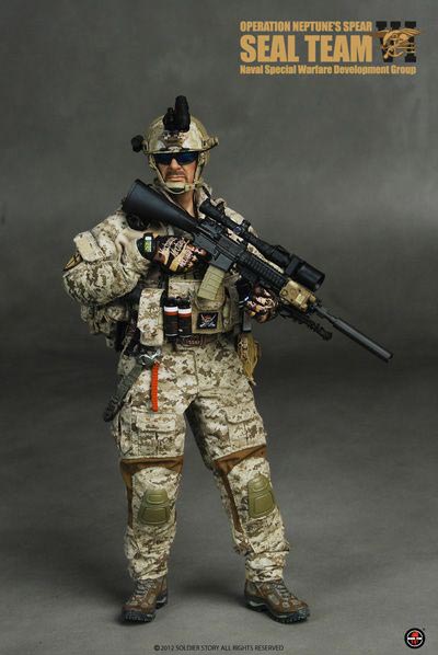 1/6カスタムフィギュア　アメリカ海軍特殊戦開発グループ　シールチーム6 隊員 1/6カスタムフィギュア アメリカ海軍特殊戦開発グループ シール