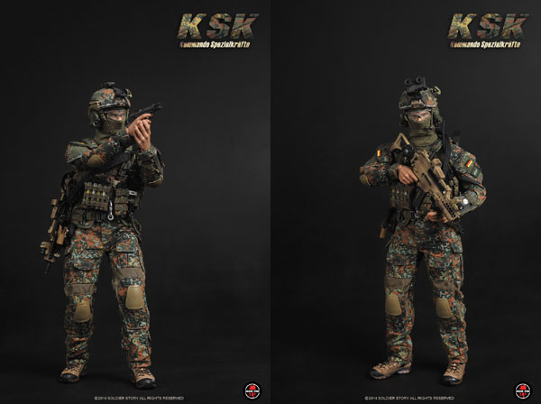 【箱無し/美品】KSK ドイツ陸軍特殊部隊 コマンド 1/6フィギュア DAMTOYS 1/6 エリートシリーズ KSK ドイツ陸軍特殊作戦コマンド