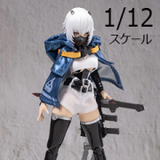 【LOSCON】ABA-002 装戦天使(アームド・バトル・エンジェルズ) 闇蜂(ダークホーネット) 1/12スケール可動フィギュア