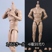 【COO】MB001/MB002/MB003/MB004 NEW TYPE MALE BODY STANDARD & TALL 1/6スケール 男性ボディ素体
