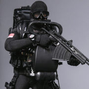 【DAM】No.78073 1/6 PLA Navy Marine Corps Combat Diver 中国人民解放軍陸軍海軍陸戦隊 戦闘蛙人 コンバットダイバー